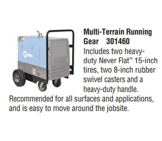 Miller Bobcat 200 Air Pak Running Gear #301460