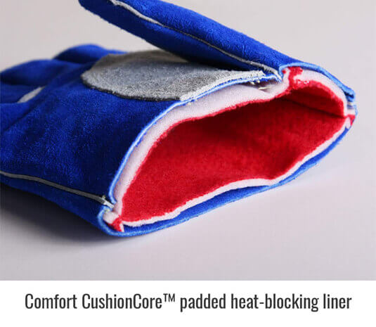 Revco Black Stallion Comfort-Lined Cowhide High-Quality Stick Welding Gloves #320