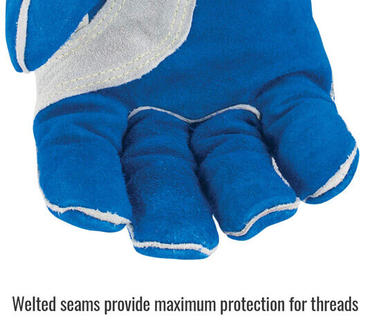 Revco Black Stallion Comfort-Lined Cowhide High-Quality Stick Welding Gloves #320