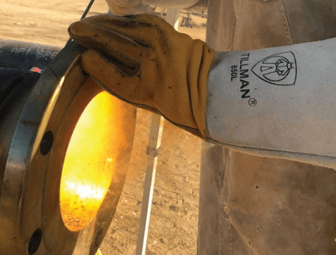 Tillman Elk Skin Welding Gloves #850