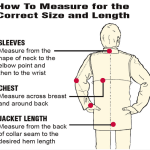 Measurements  Tillman Fire Resistant Leather Sleeve Jacket #9230