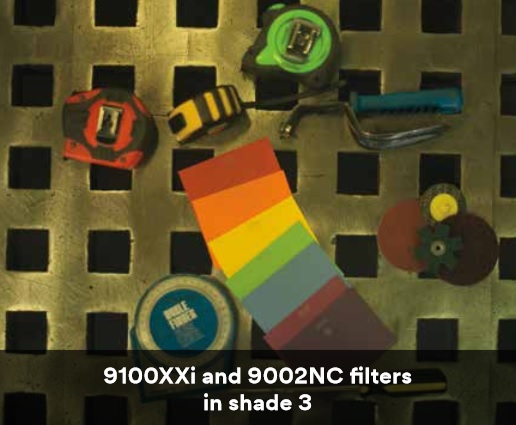 Shades of filtration 3M Speedglas Auto Darkening Filter with Silver Front Panel professional welding