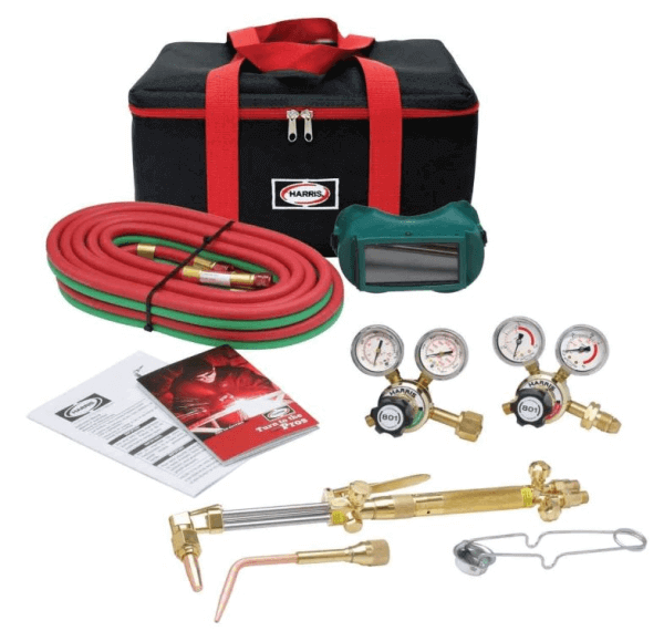 Harris HMD Medium Duty Ironworker Oxygen Acetylene Torch Kit #4400366 full package