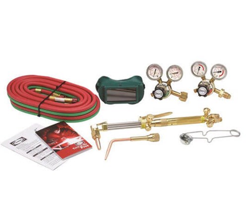 Harris HMD Medium Duty Ironworker Oxygen Acetylene Torch Kit #4400366 full package minus bag