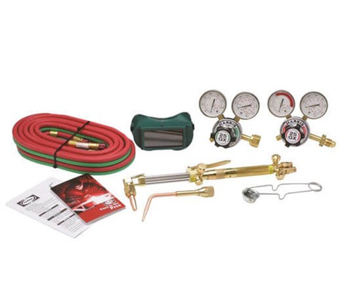 Harris HHD Heavy Duty Ironworker 510 Oxygen Acetylene Torch Kit #4400367 full package minus bag