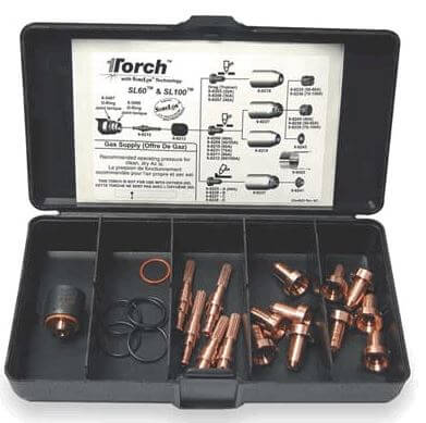 Thermal Dynamics SL100 (Hand Torch) Consumable Kit 80 Amp #5-0110