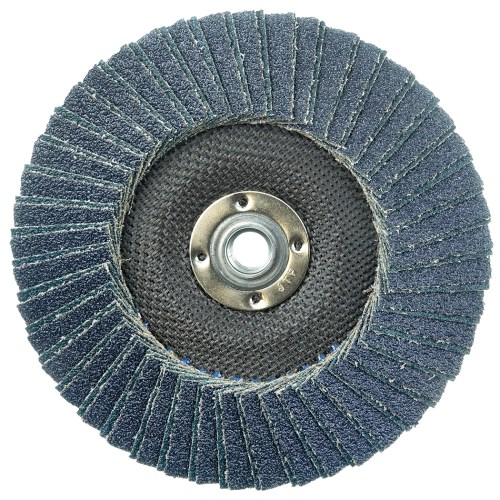 Weiler 7" Tiger X Flap Disc, Conical (TY29), Phenolic Backing, 36Z, 5/8-11" Arbor Hole  51219 (10Pk)