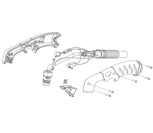 HYPERTHERM 50FT DURAMAX HAND TORCH ASSEMBLY #059474 For Sale