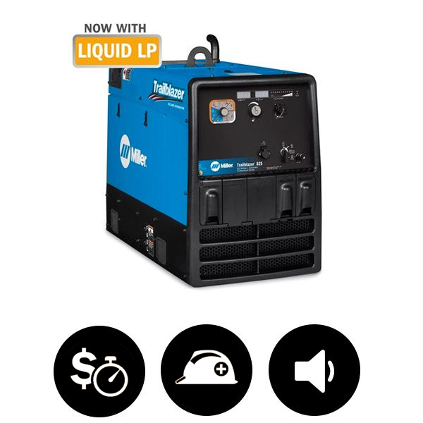 Miller Trailblazer® 325 LP, GFCI 907775 Multiprocess welder Welders