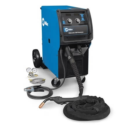 Millermatic 350P/Aluma-Pro Package Pulsed Mig Welder 230/460Volt