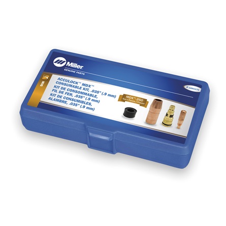 Miller AccuLock™ MDX™ Consumables Kit, .035" (0.9mm) wire 1880276