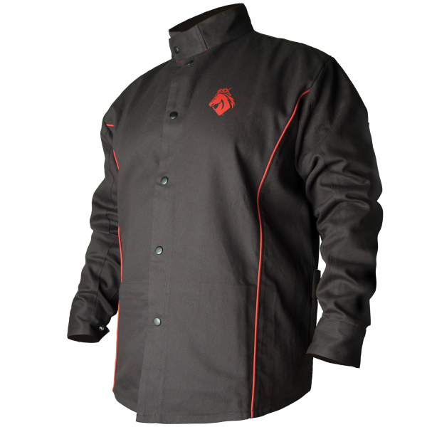 BSX Black FR Welding Jacket #B9C BSX Black FR Welding Jacket #B9C