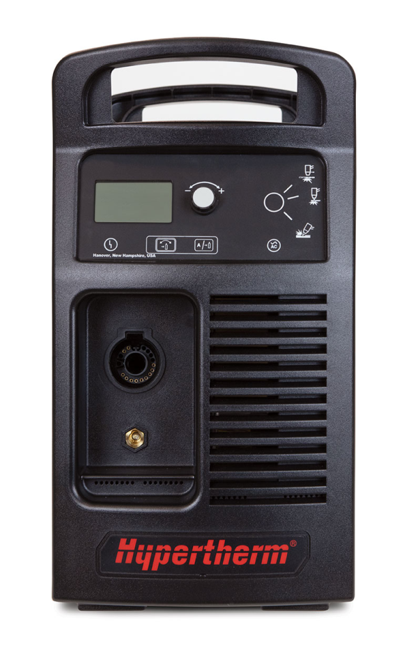 Powermax65 SYNC system, 200-600V 1/3-PH, CSA, CPC port, 180 degree machine torch, 7.6m (25 Front