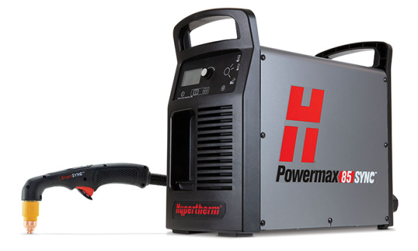 Hypertherm Powermax85 SYNC w/ 50' 180° machine torch, cpc & serial ports 087219