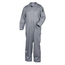 Revco ToolHandz 9 OZ Flame-resistant Cotton Coveralls (Gray) #CF2215-GY