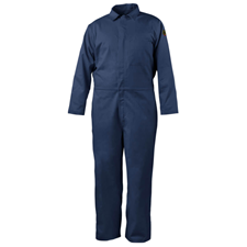 Black Stallion 7 oz. 88/12 Flame-Resistant Coveralls, Navy CF4017-NV