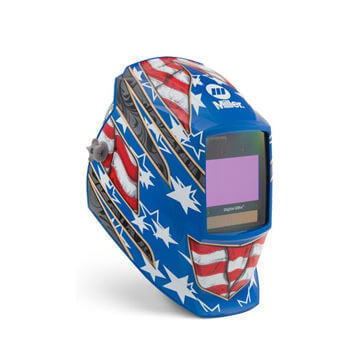 Miller Digital Elite Autodarkening Welding Helmet-Stars and Stripes Part #281002