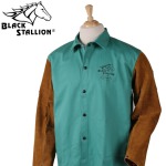 Revco Black Stallion FR Cotton/Split Cowhide Hybrid™ Jacket #F9-30C/BS