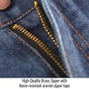 Revco Stretch Denim Work Pants #FD10-30P Copper Zipper