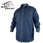 Revco Black Stallion TruGuard™ 200 FR Cotton Denim Work Shirt #FS8-DNM