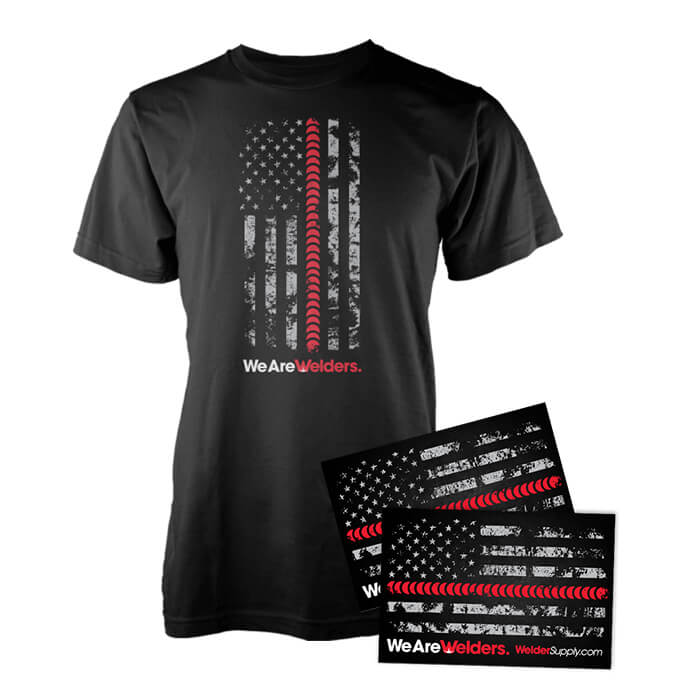 American Welder T-Shirt & Stickers