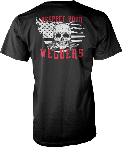 Welders Supply Respect Your Welders T-Shirt - Back