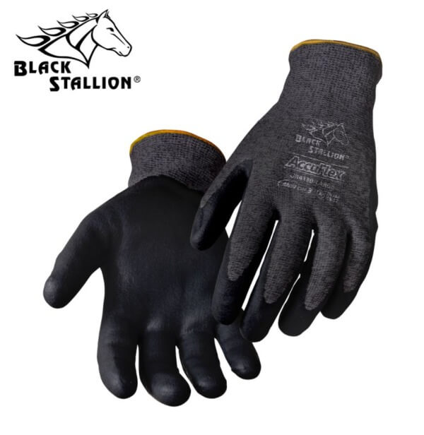 Black Stallion GR4030-HB AccuFlex A5 Cut Resistant Sandy Nitrile Glove 2X-Large 