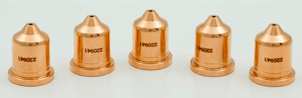25-Pack 220671 45A Plasma Cutter Nozzles - Durable Aftermarket Consumables