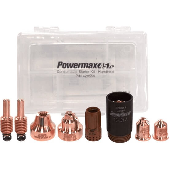 Hypertherm Handheld Consumable Starter Kit for Powermax45 XP #428559