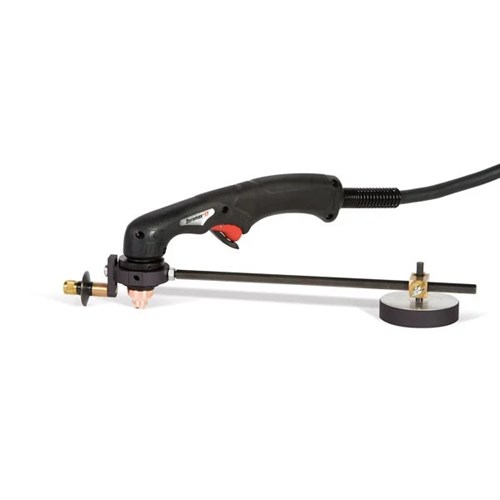 Magnetic circle cutting guide for Hypertherm Powermax CNC plasma cutters