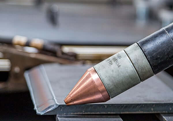 Hypertherm industrial plasma cutting