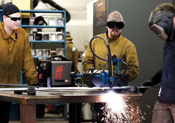 Hypertherm Powermax45 XP w/ 50' 75° Hand Torch (460V) #088128