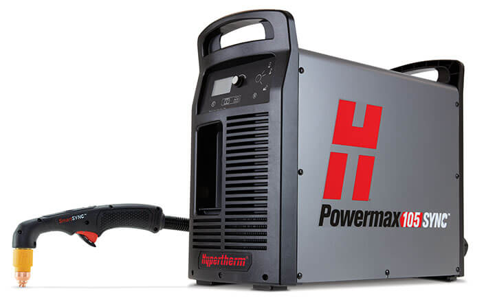 Powermax105 SYNC Plasma Cutter w/ CPC Port, Hand & Machine Torches (200-600V 3PH) #059687