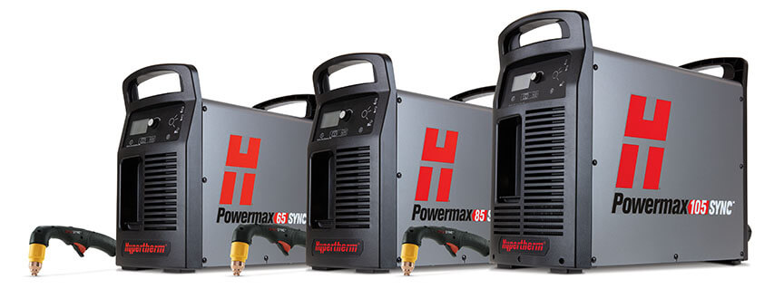 Hypertherm Powermax SYNC family of plasma cutters