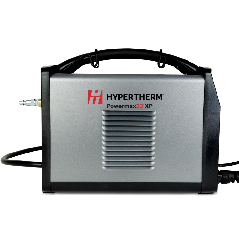 alternate side view of the Hypertherm Powermax33 XP Plasma Cutter, 120-240V, 088592
