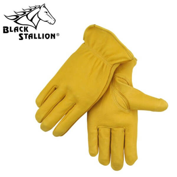 Revco Black Stallion Grain Deerskin Driver Welding Gloves #117