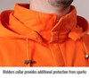 Black Stallion TruGuard™ 200 FR Cotton Hooded Sweatshirt, Reflectives, Orange #JF1332-OR