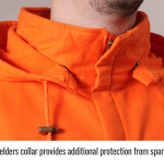 Revco Black Stallion TruGuard™ 200 FR Cotton Hooded Sweatshirt, Reflectives, Orange #JF1332-OR for Sale Online
