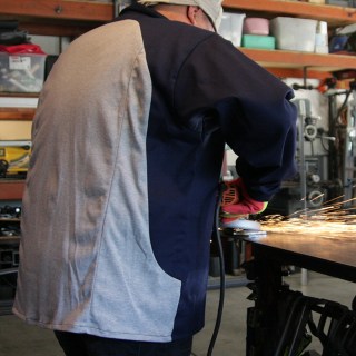 Revco ToolHandz Cotton Jacket Action Shot 32" Length # JF1625-NG Revco ToolHandz Cotton Jacket Action Shot 32" Length # JF1625-NG