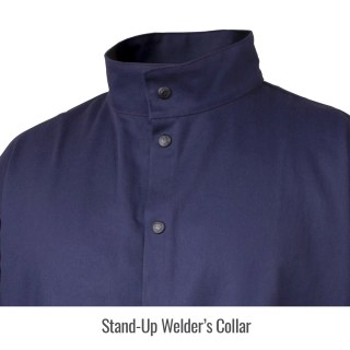 Revco ToolHandz Cotton Jacket Welder Collar Protection Revco ToolHandz Cotton Jacket Welder Collar Protection