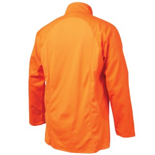 ToolHandz Stretch-back FR Cotton Welding Jacket, 32" Length (Orange) #JF1625-OR