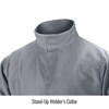 Revco Black Stallion #JF2220-GY Cotton Welding Jacket With Upright Collar