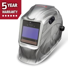 Lincoln Electric 5-year welding helmet warranty