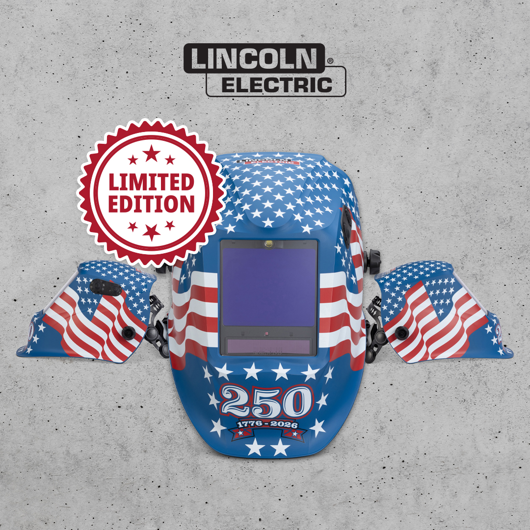 flyer for the Limited Edition: Star-Spangled-250th Edition Lincoln Electric VIKING 3350 ADV