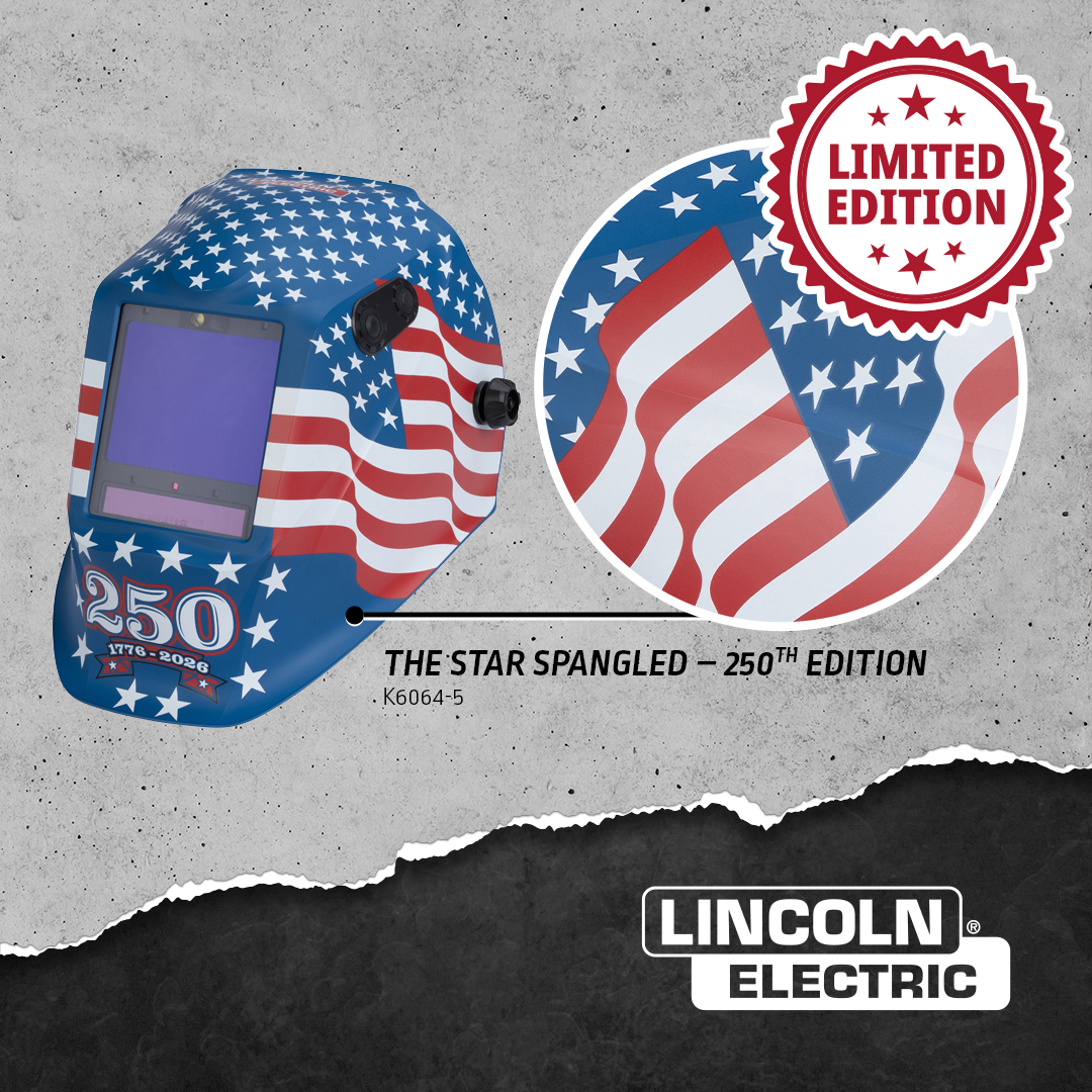 information about the Limited Edition: Star-Spangled-250th Edition Lincoln Electric VIKING 3350 ADV