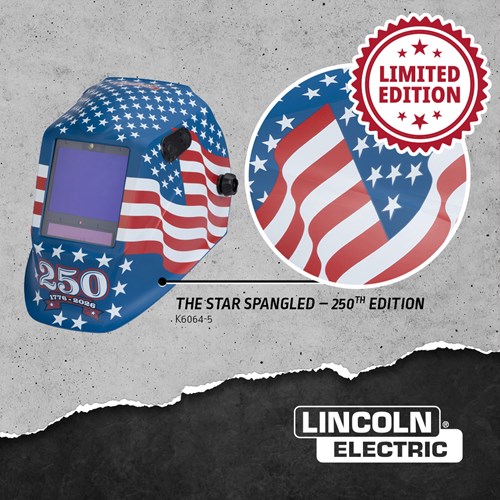 information about the Limited Edition: Star-Spangled-250th Edition Lincoln Electric VIKING 3350 ADV