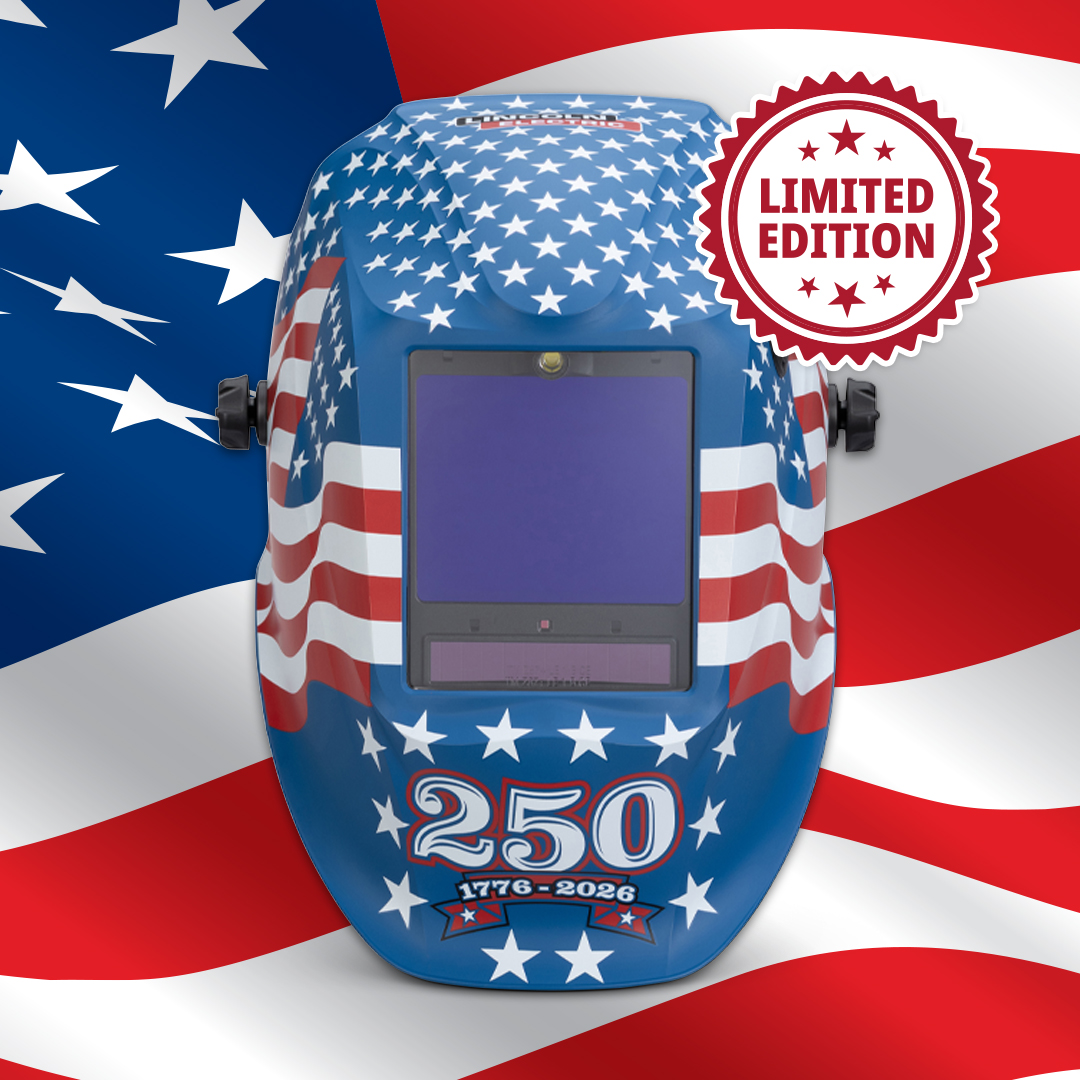 decorative view of the Limited Edition: Star-Spangled-250th Edition Lincoln Electric VIKING 3350 ADV