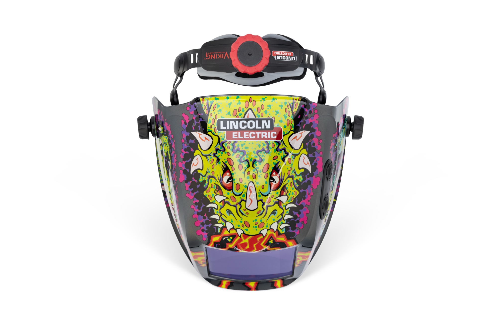 top side view of the Lincoln Electric VIKING™ 3350 ADV Welding Helmet, Mythical™, K5756-5