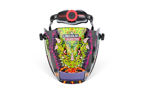 top side view of the Lincoln Electric VIKING™ 3350 ADV Welding Helmet, Mythical™, K5756-5