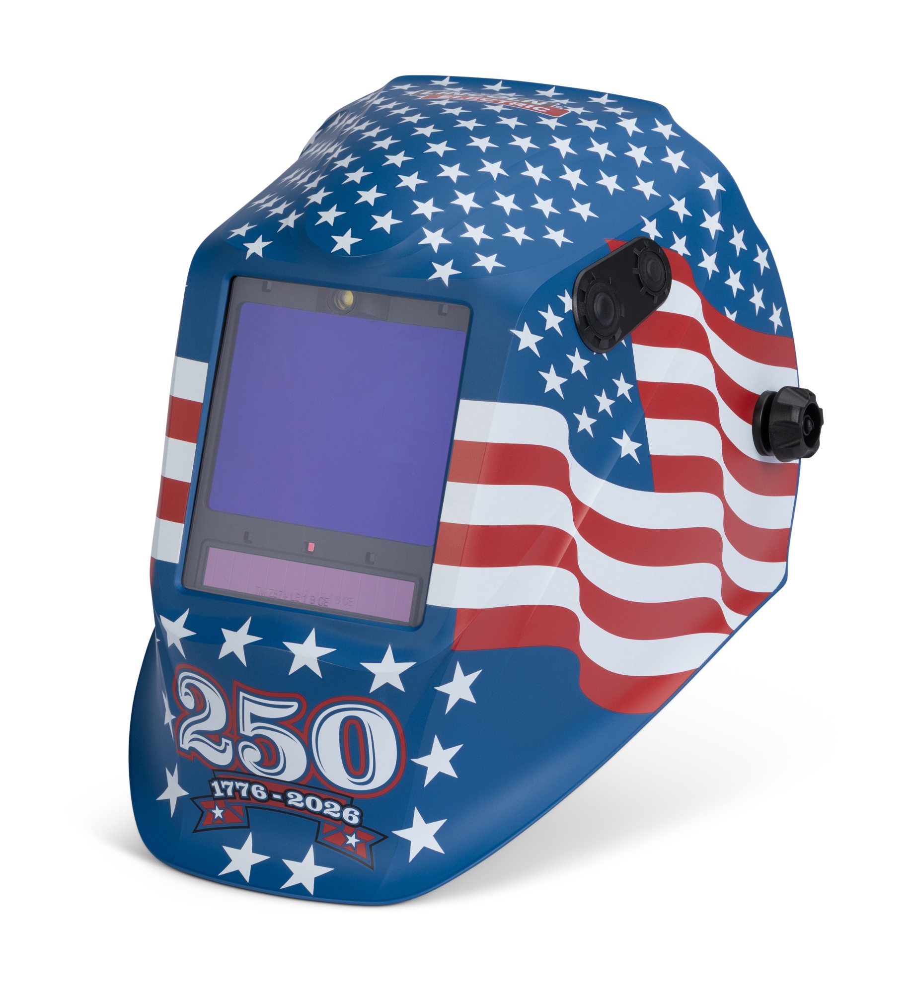 front right view of the Limited Edition: Star-Spangled-250th Edition Lincoln Electric VIKING 3350 ADV